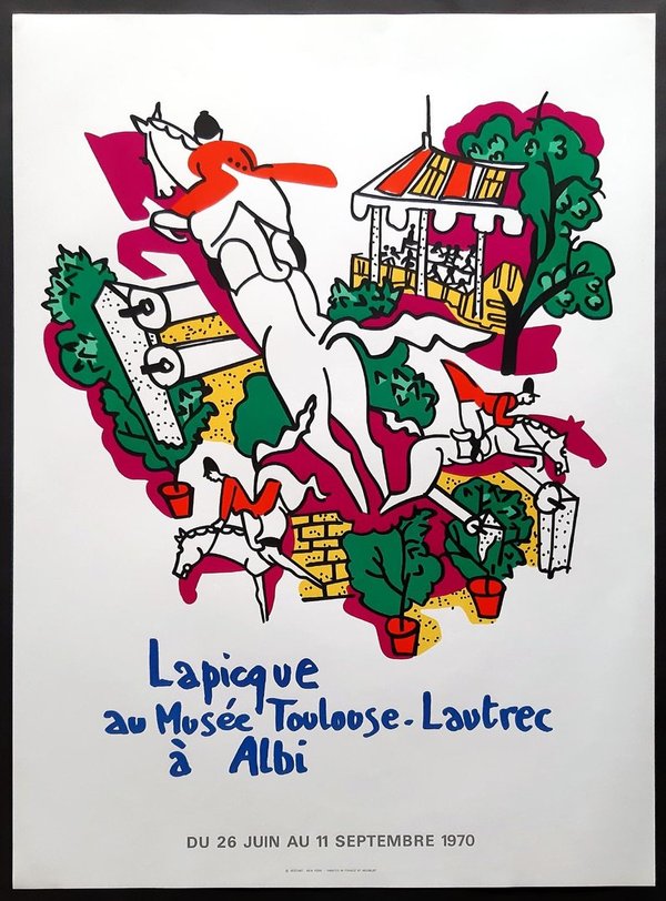Lapicque - Au Musée Toulouse-Lautrec (1970)