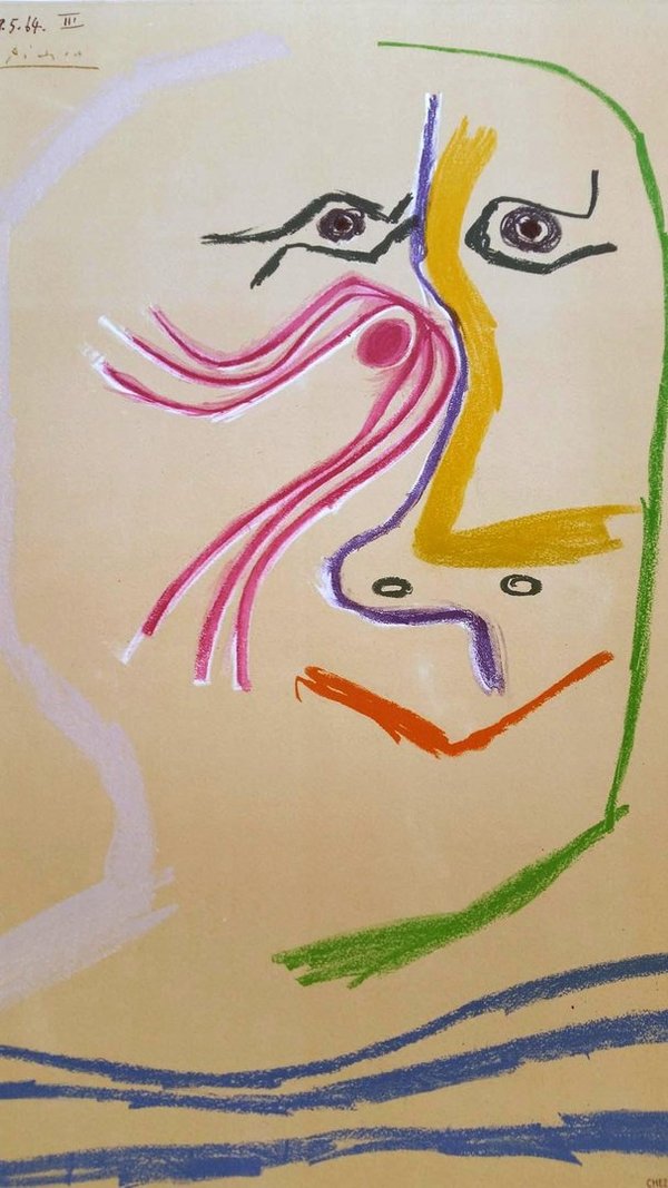 Picasso - Hommage à René Char (1969) Arches