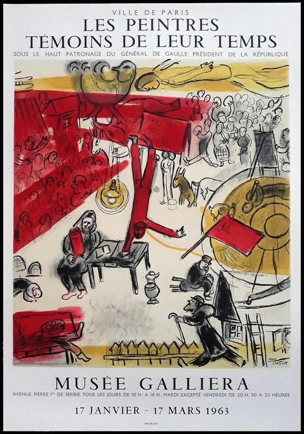 Chagall - La Révolution Musée Galliera (1963)