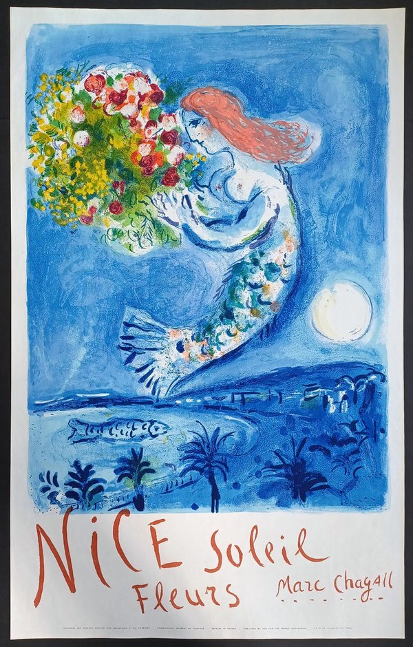 Chagall - La Baie des Anges - Engelsbucht (1962)