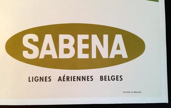 Importez / Exportez par Sabena (ca. 1960)