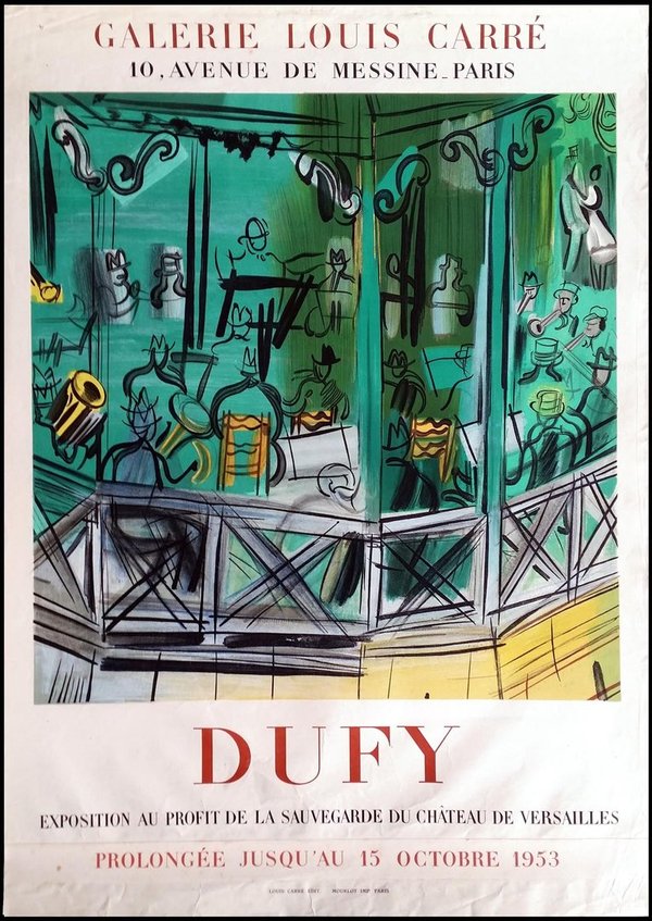 Dufy - Exposition Château de Versailles (1953)