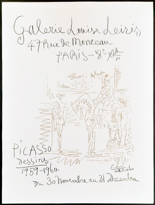 Picasso - Dessins 1959-1960 (1960)