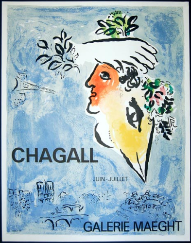 Chagall - Le Ciel bleu (1964)