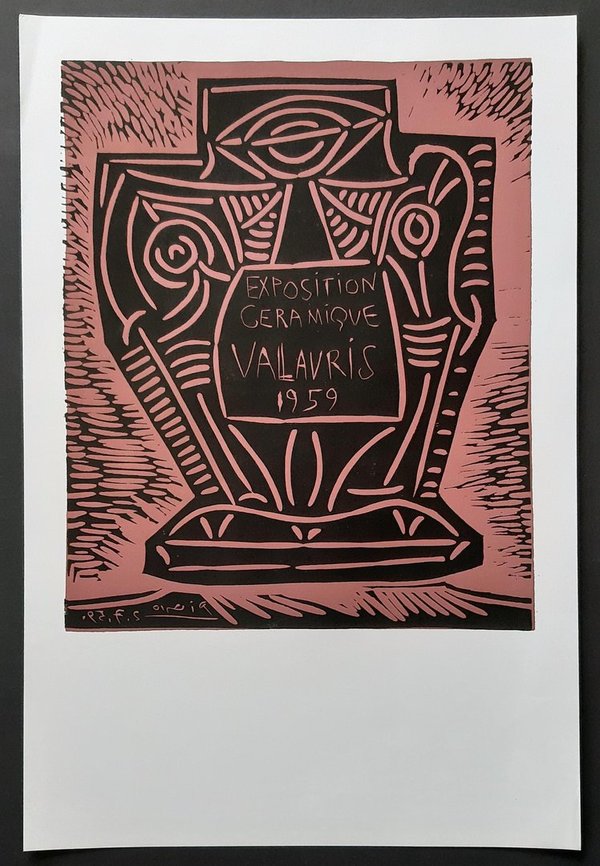 Picasso - Exposition Céramique Vallauris (1959)