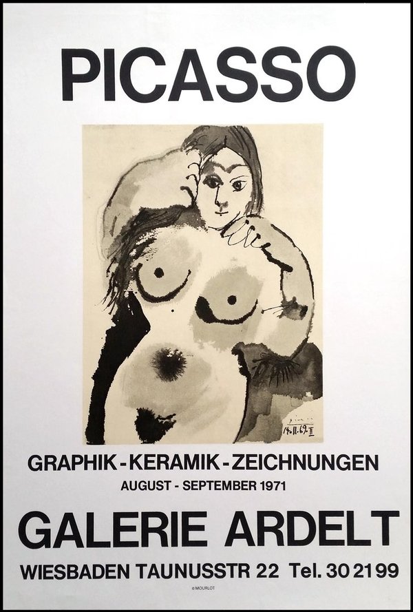 Picasso - Galerie Ardelt Wiesbaden (1971)