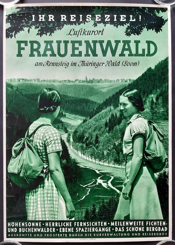 Frauenwald am Rennsteig / Thüringer Wald (ca. 1930)