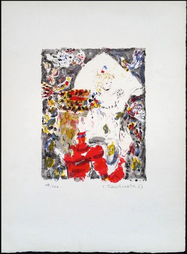 Terechkovitch - Voeux du Peintre (1953)