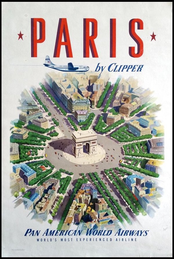 Pan American - Paris by Clipper (1951)
