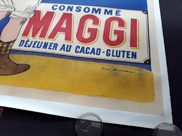 Consomme Maggi - Dejeuner au Cacao-Gluten (1895)