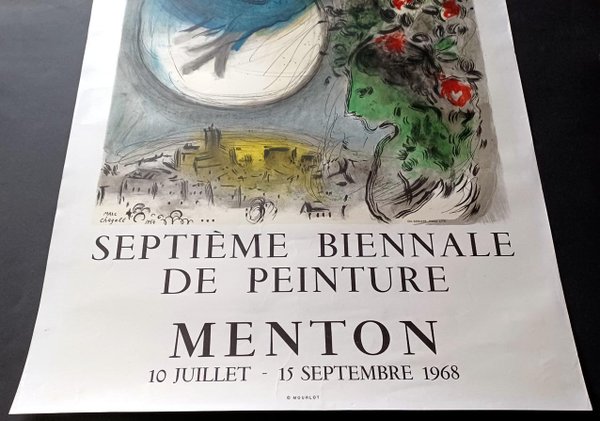 Chagall - Septieme Biennale de Peinture Menton (1968)