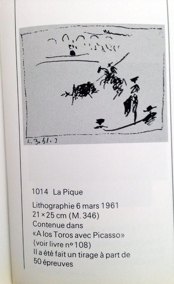 Picasso - La Pique (1961)