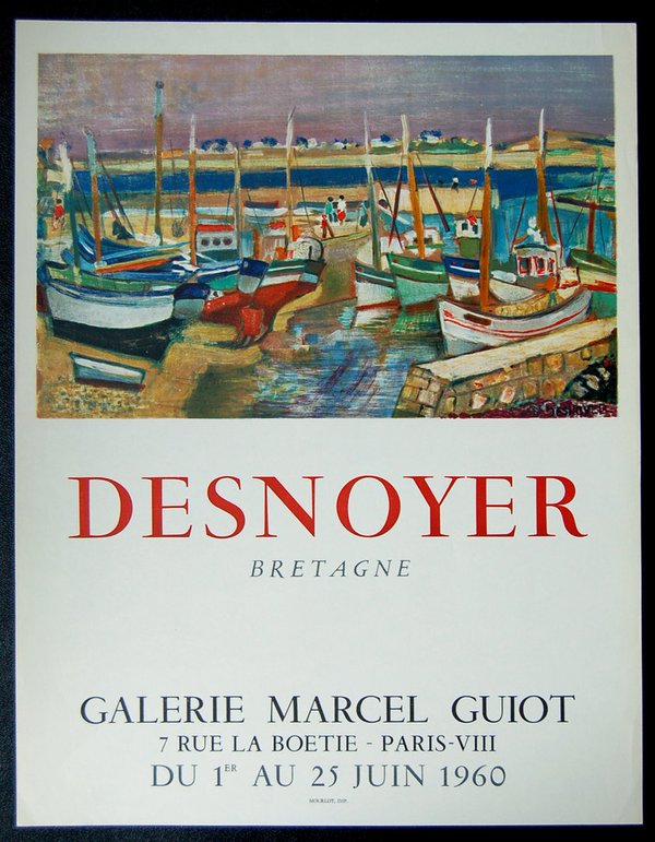 Desnoyer - Fischerboote Bretagne (ca. 1960)