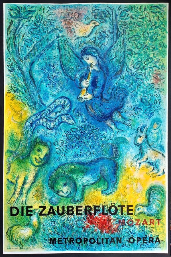Chagall - Die Zauberflöte - Metropolitan Opera (1966)