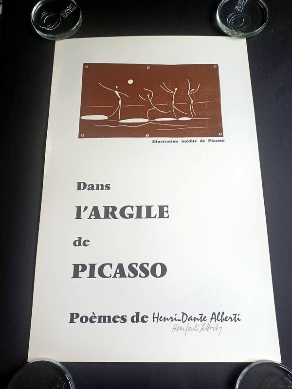 Dans l'Argile de Picasso - Poemes de Henri-Dante Alberti (1957)
